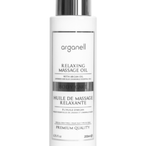 RELAXING MASSAGE OIL Lavender and blue chamomile essential oils