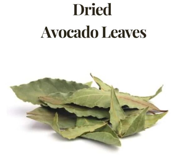 Dried avocado leaves